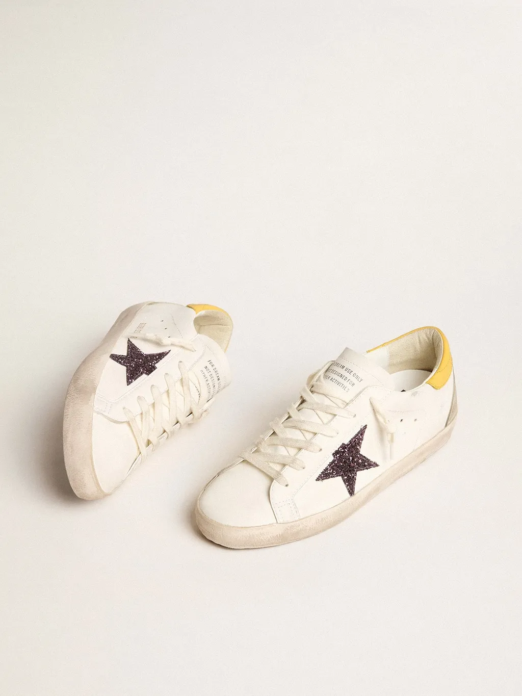 Super Star Low-Top Glittered Sneakers