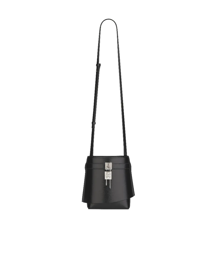 Shark Lock Top Handle Bag
