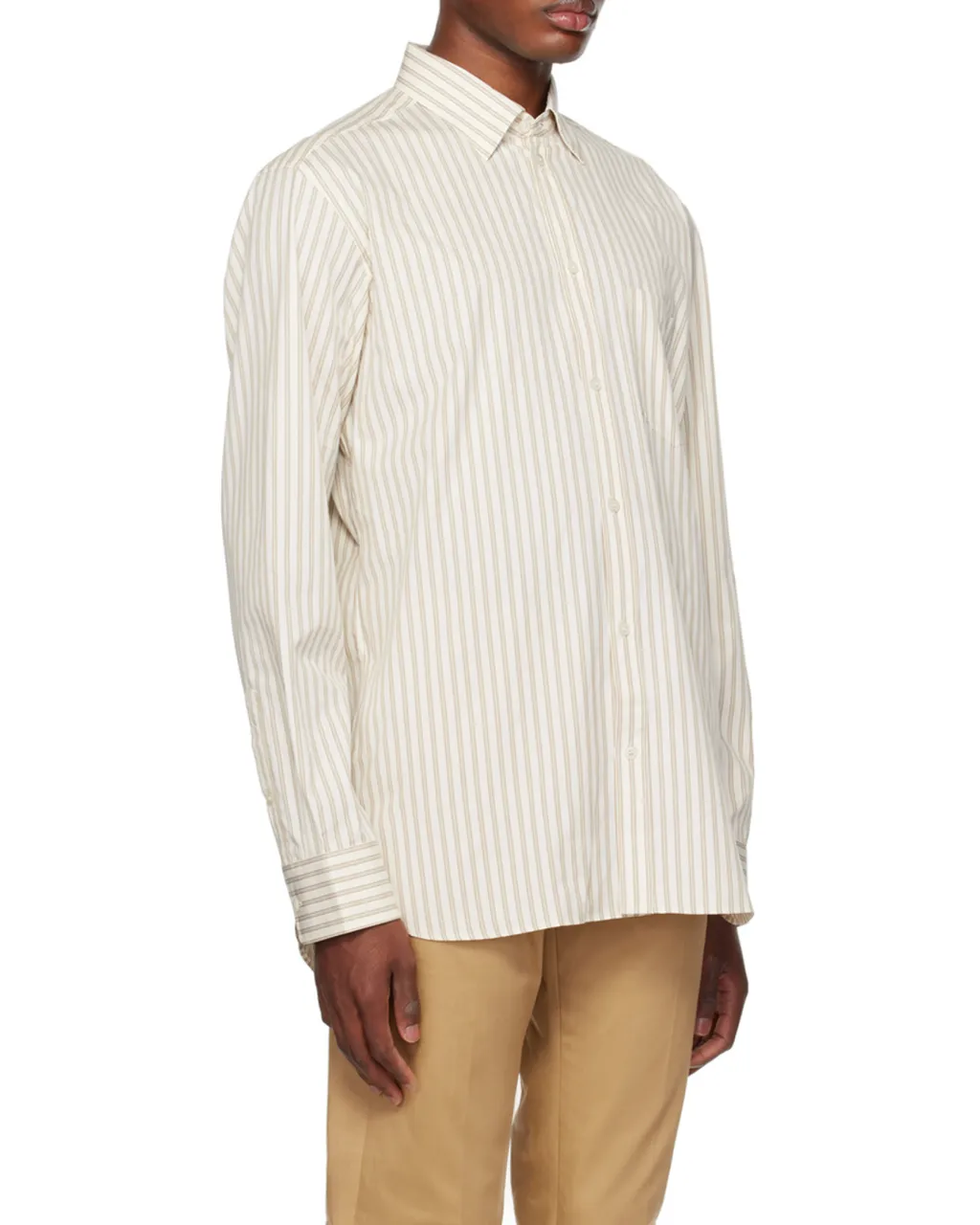 Striped Long-Sleeved Shirt