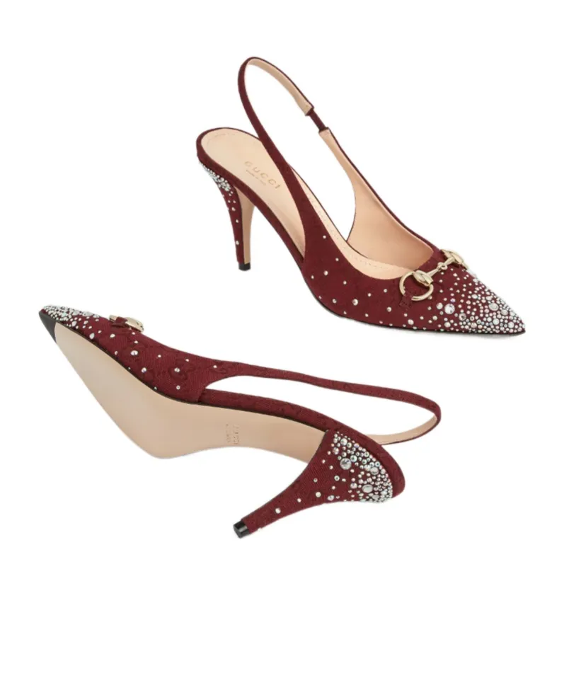Horsebit Slingbacks