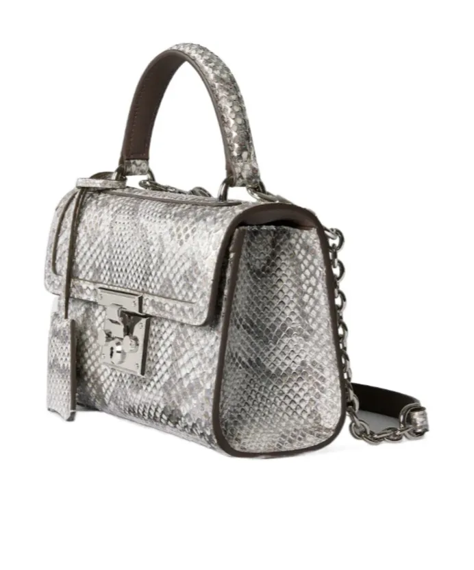Padlock Small Top Handle Bag