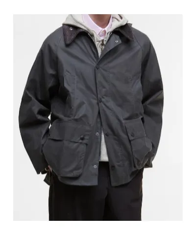 Long-Sleeved Straight-Hem Jacket