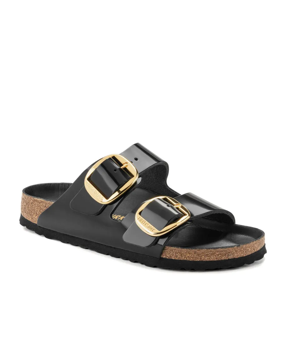 Arizona Double-Buckle Slip-On Sandals