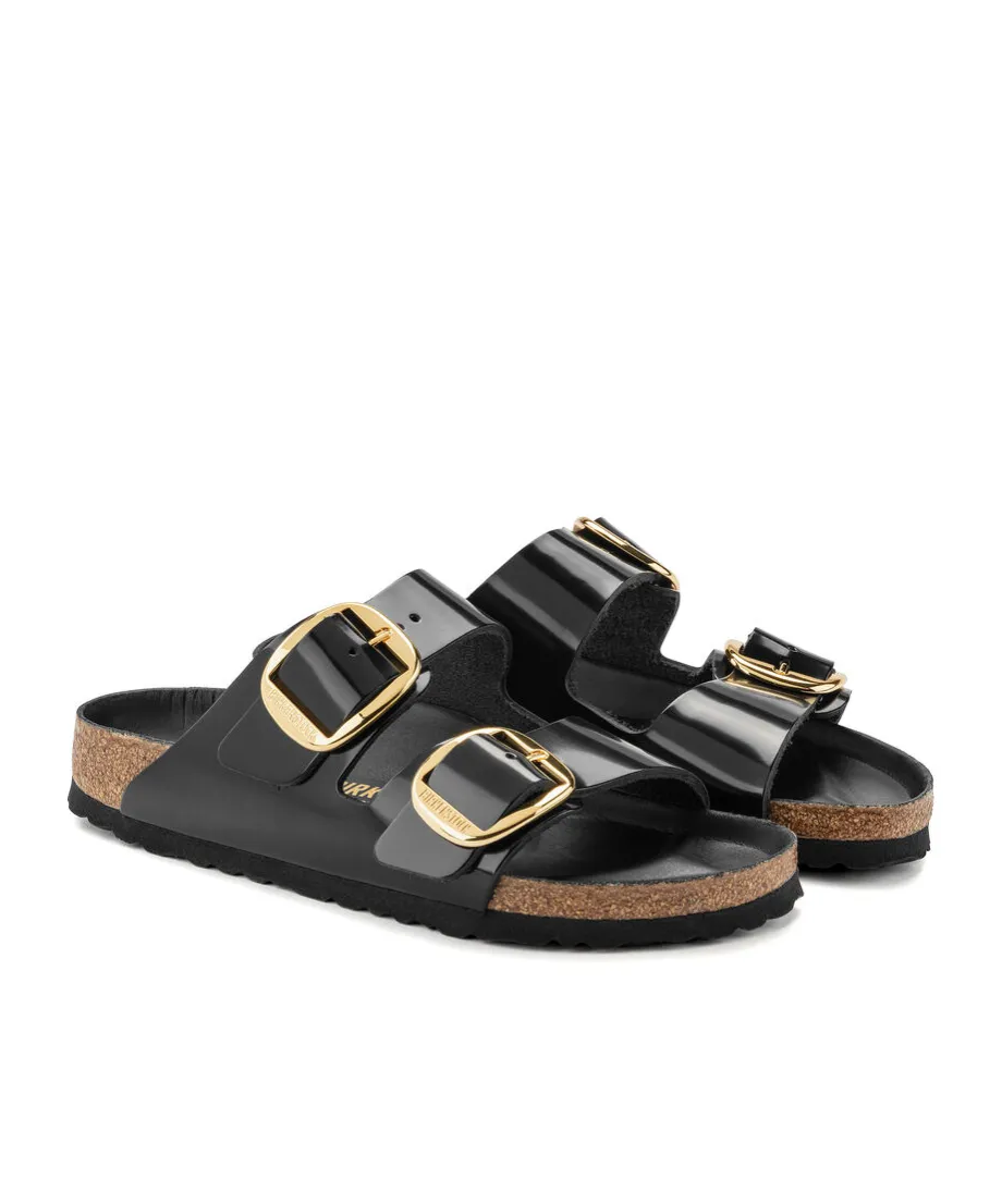 Arizona Double-Buckle Slip-On Sandals