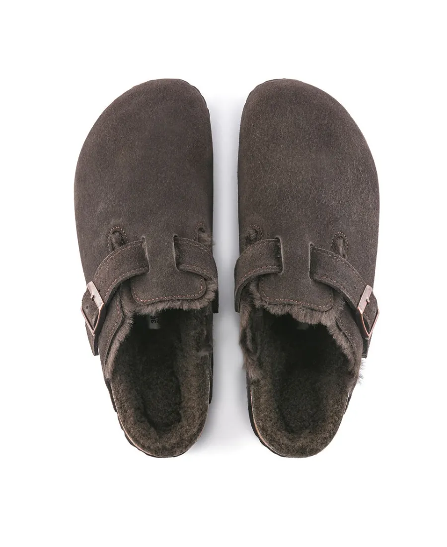 Boston Shearling Slip-On Mules