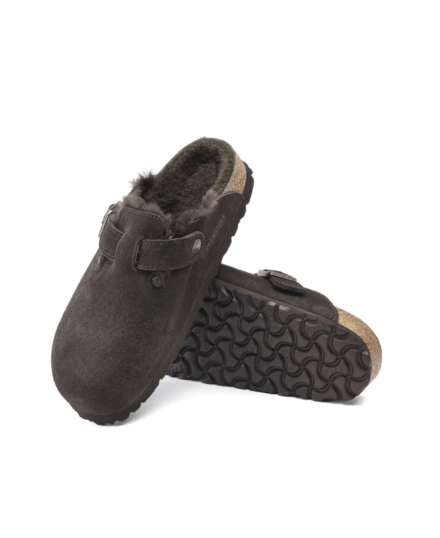 Boston Shearling Slip-On Mules
