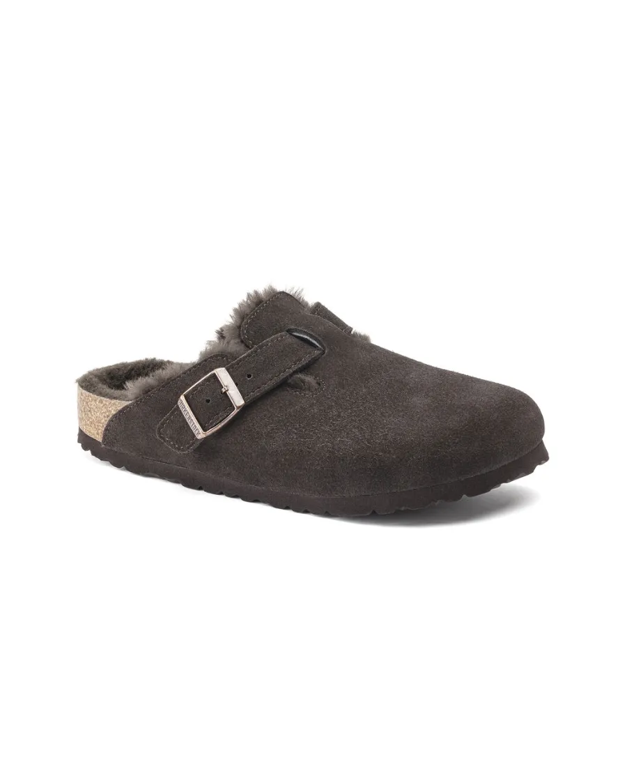 Boston Shearling Slip-On Mules