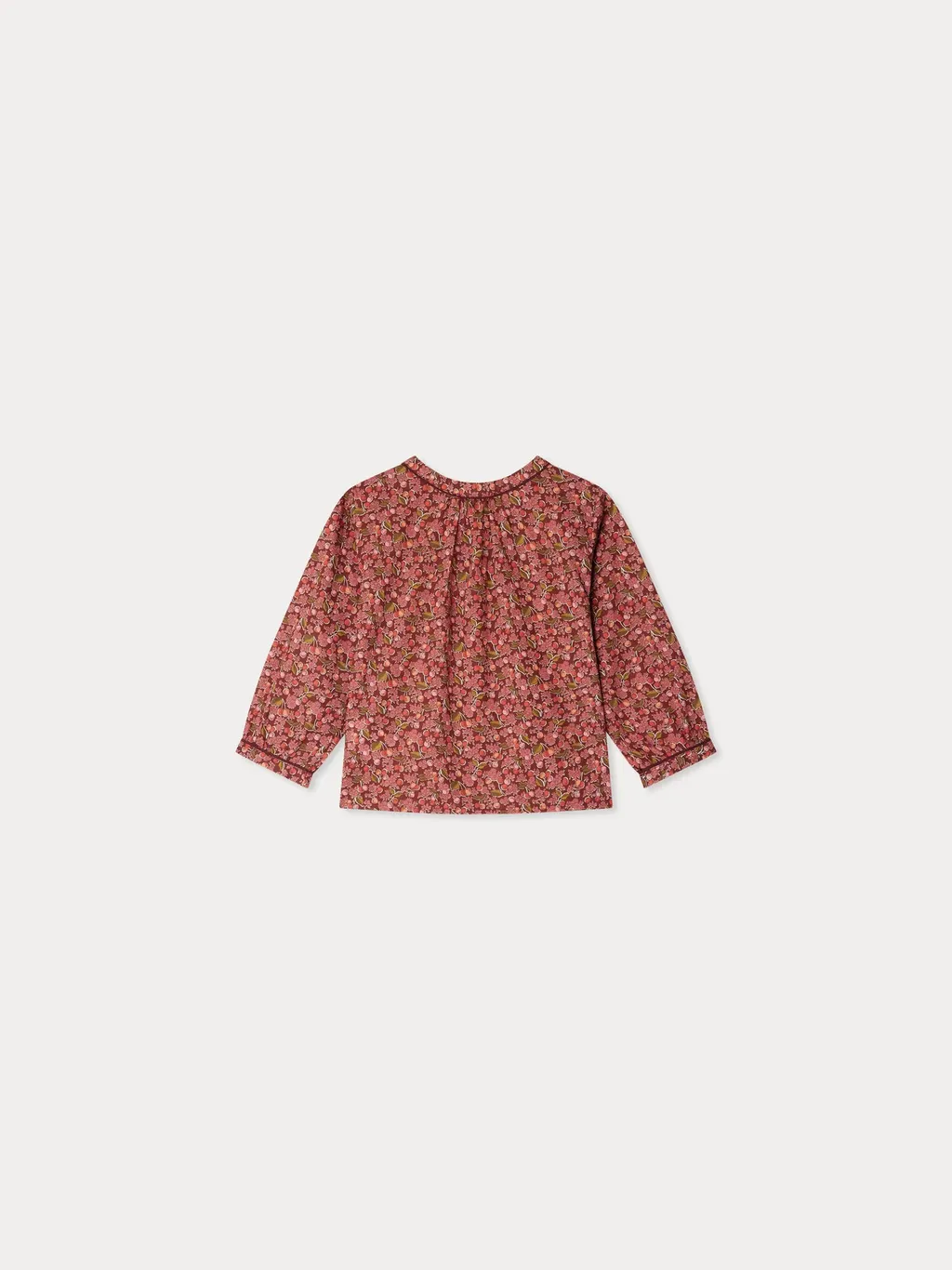 Round Neck Long-Sleeved Top