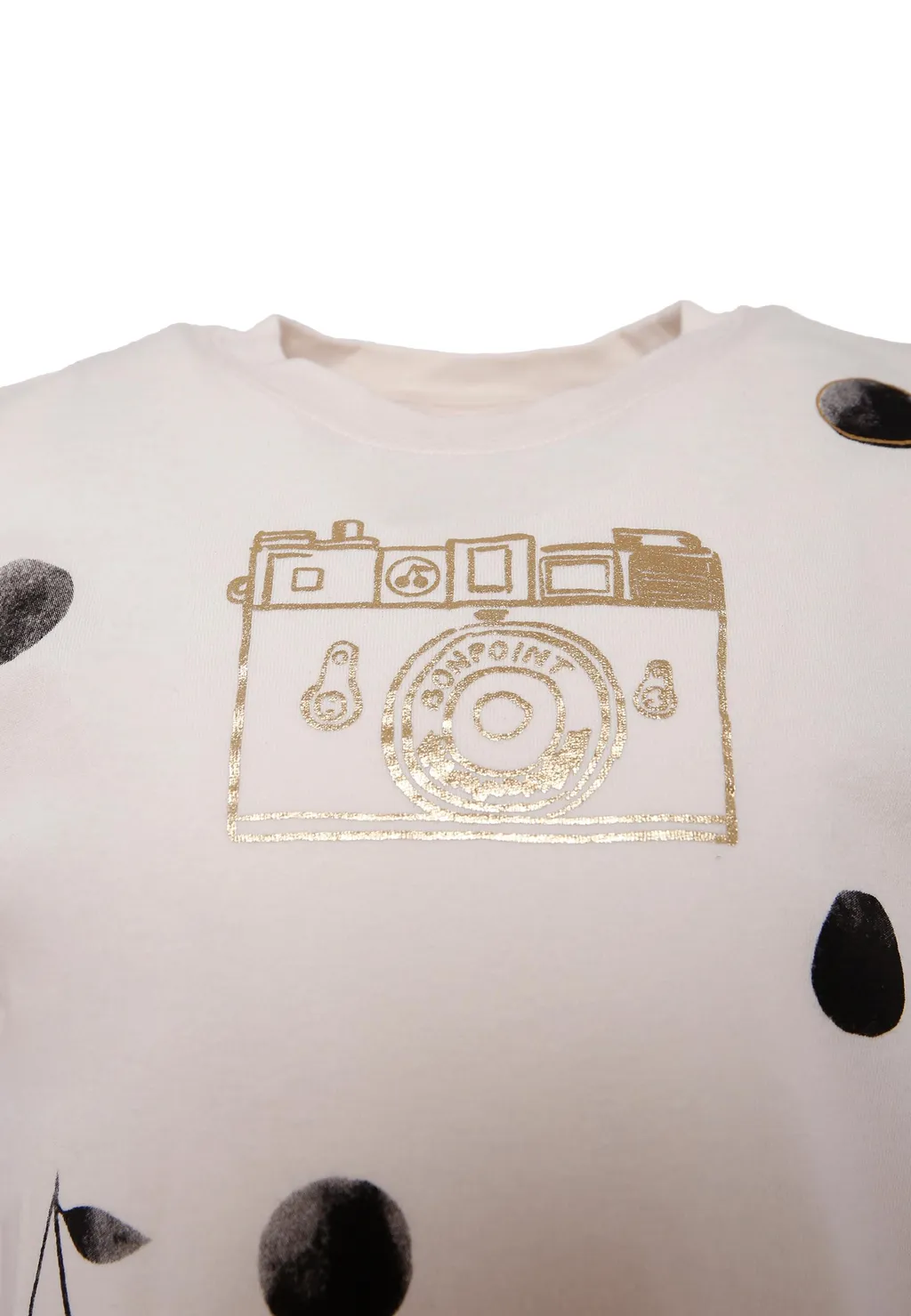Polka Dot Print Thida T-Shirt