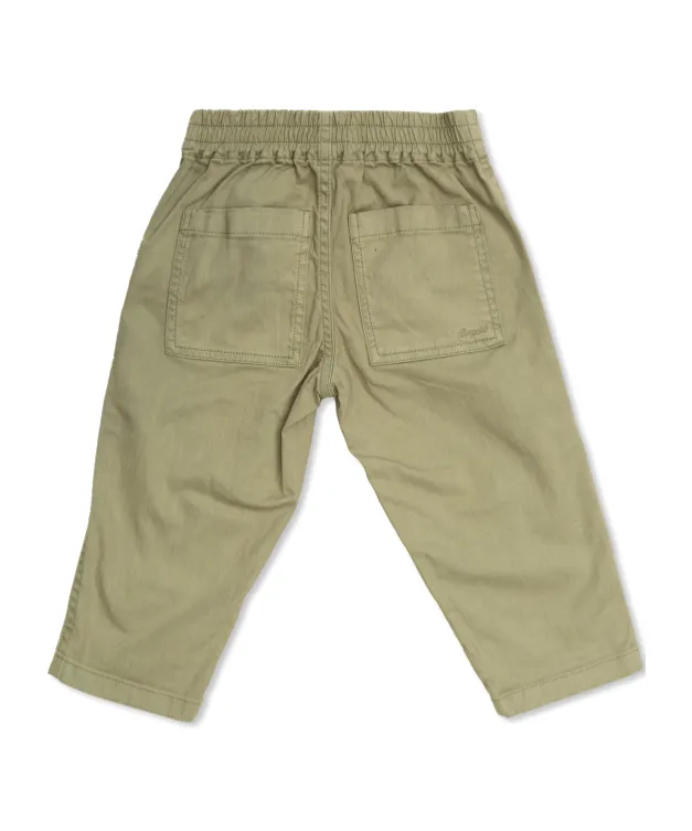 Elasticated Ankle-Length Shorts