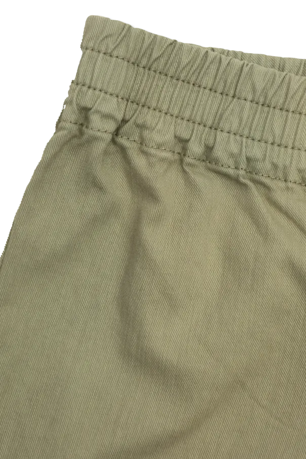 Elasticated Ankle-Length Shorts