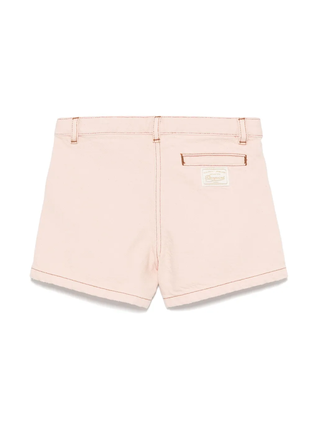 Logo-Patch Denim Shorts
