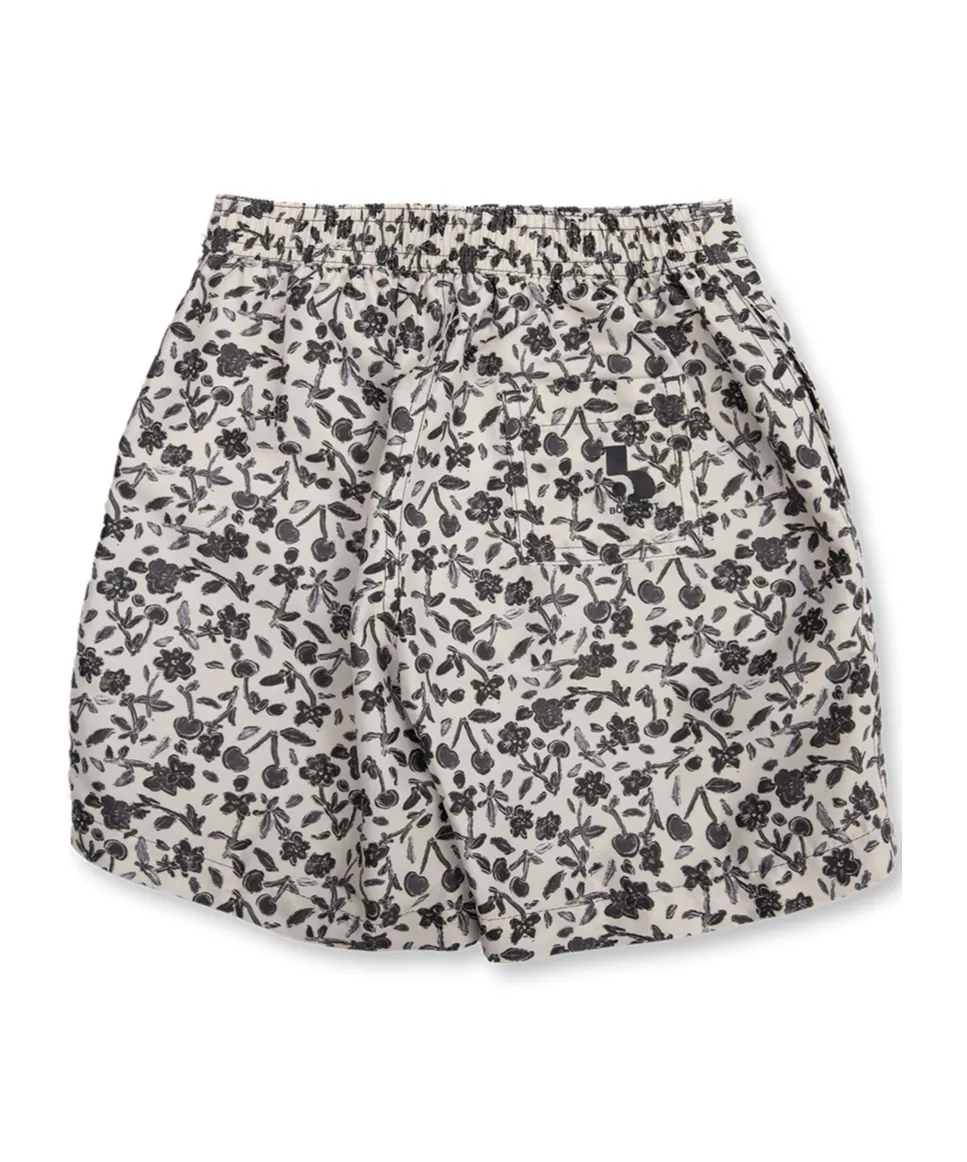 Ariel Floral-Printed Drawstring Swim Shorts