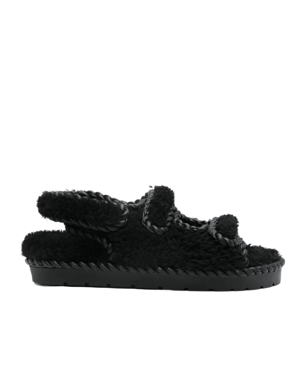 Round-Headed Flat Sandals
