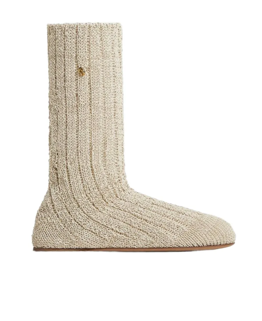 Metal Detail Boots