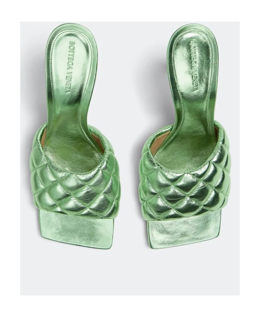 Quilted Padded Mules