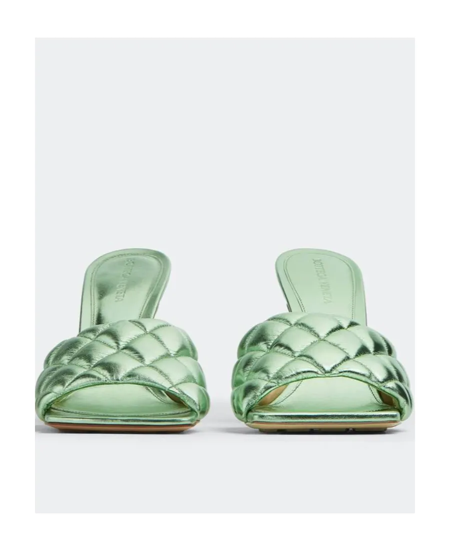 Quilted Padded Mules