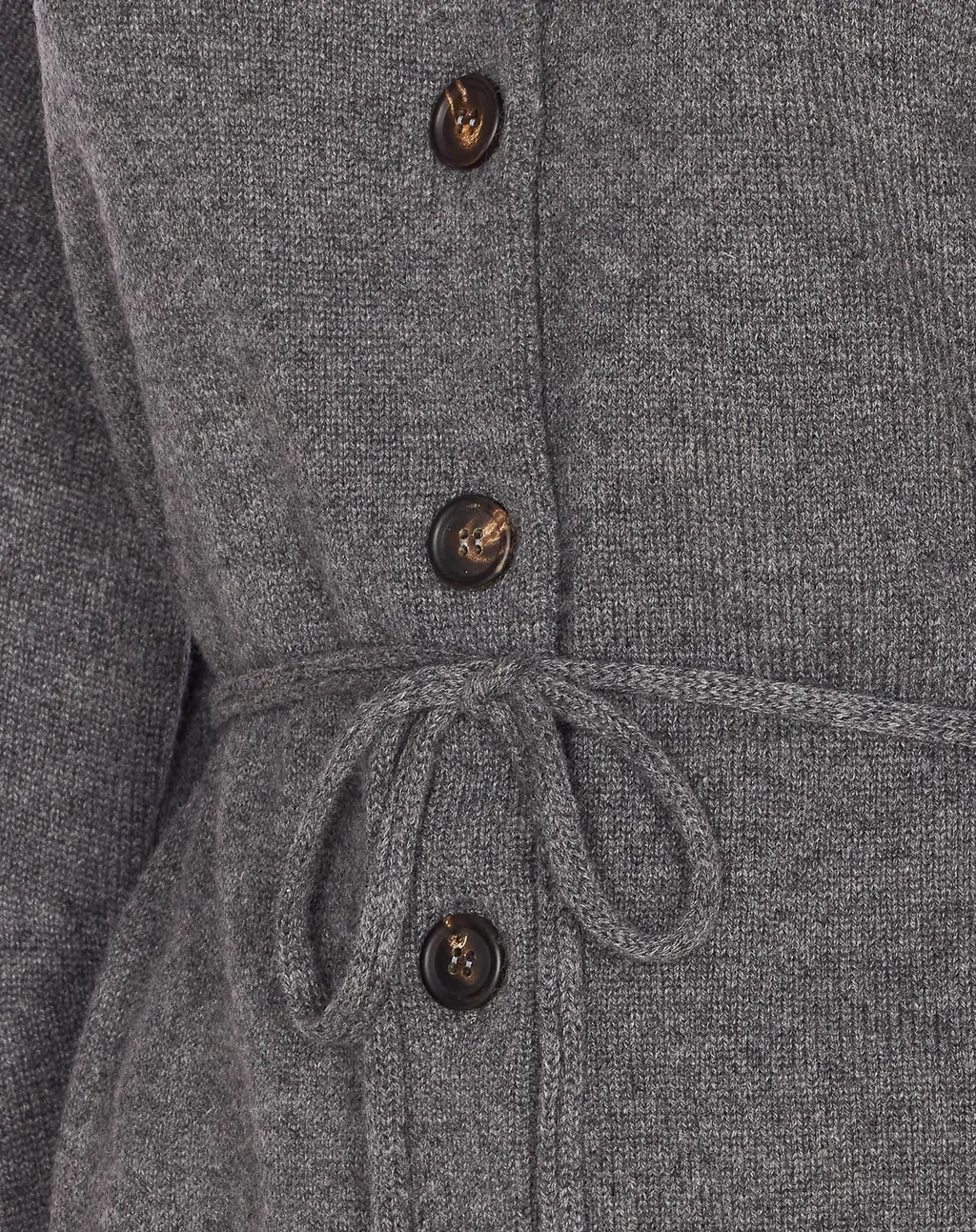 Striped Cuff Knitted Cardigan