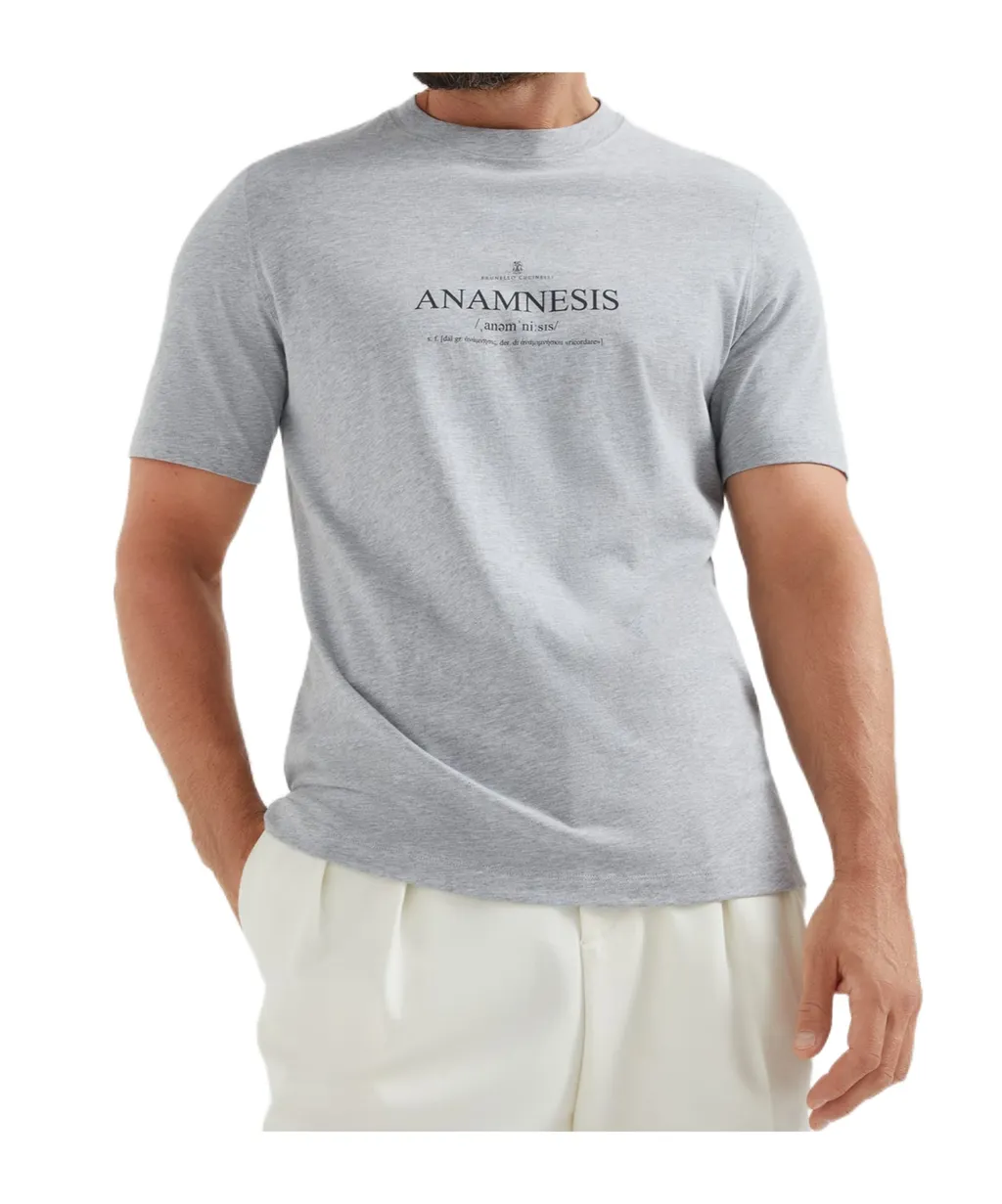Logo Printed Crewneck T-Shirt