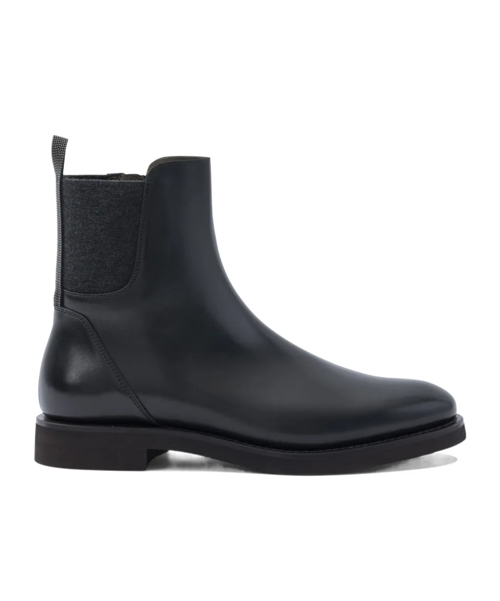 Leather Chelsea Boots