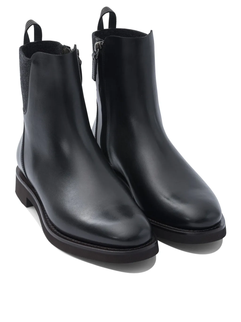 Leather Chelsea Boots