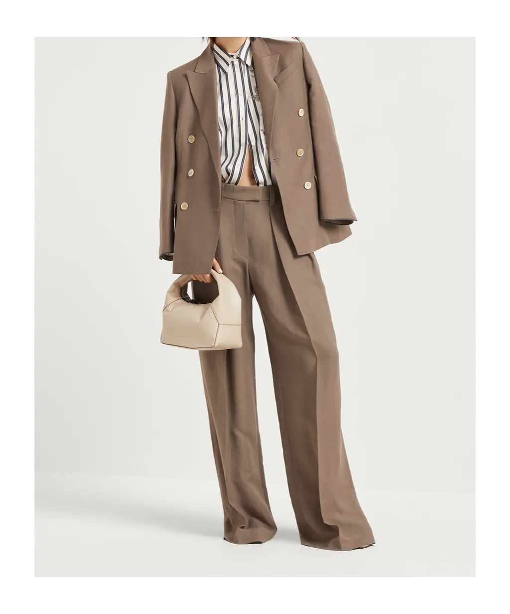 Pleat-Detailed Trousers