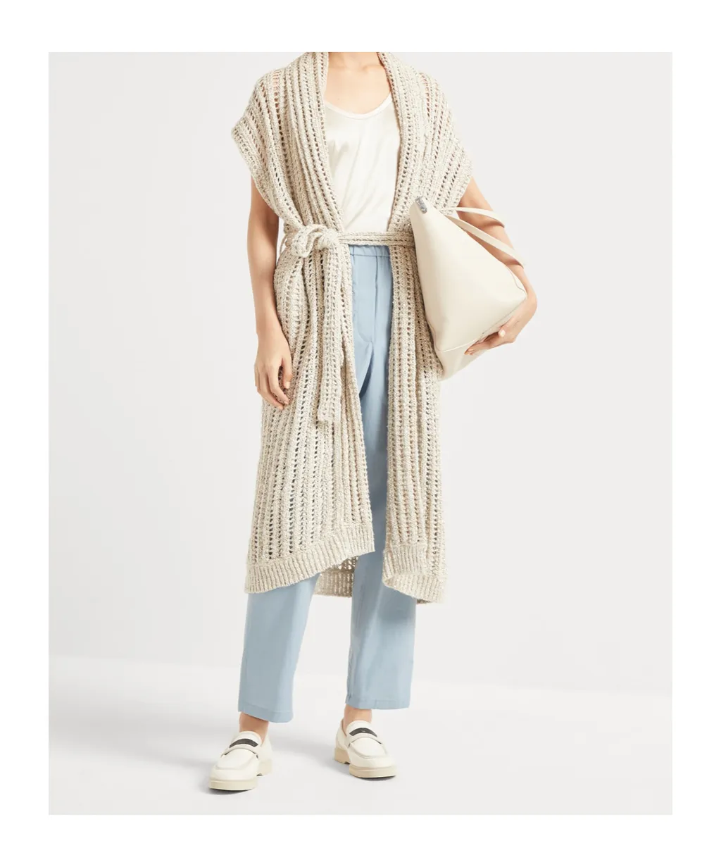 Embellished Lightweight Poplin Five-Pocket Track Trousers