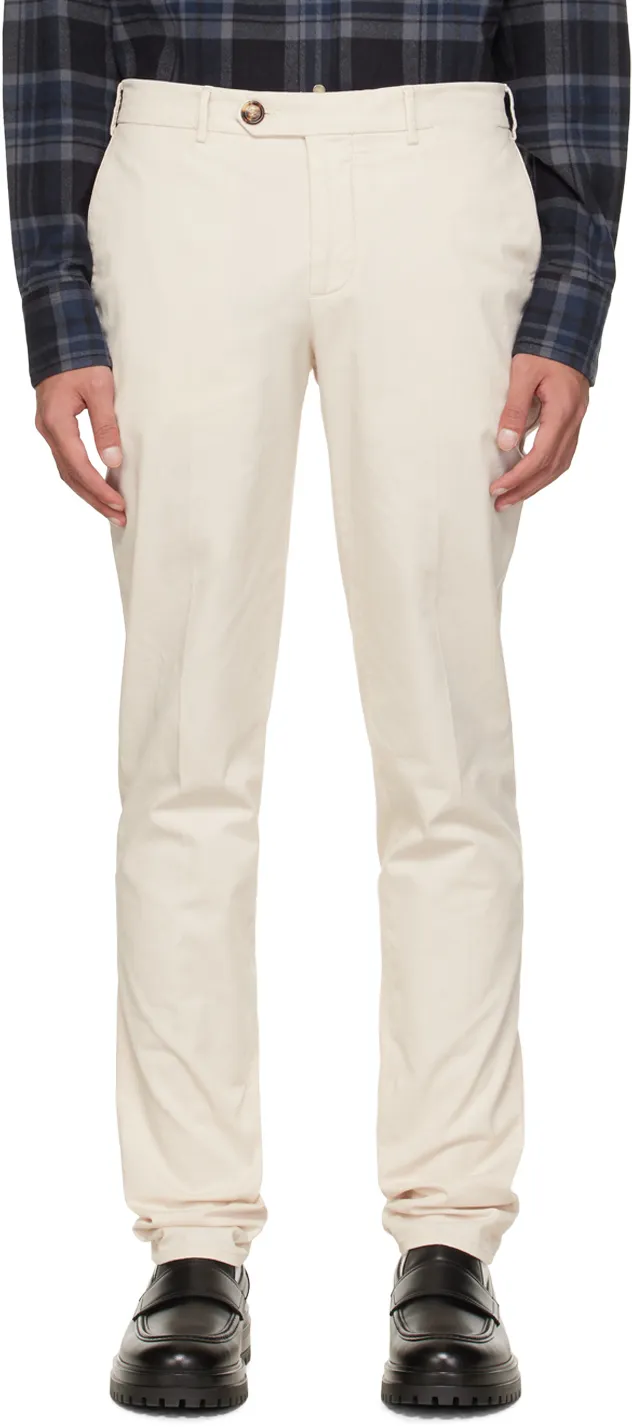 Slim-Fit Tailored Pants