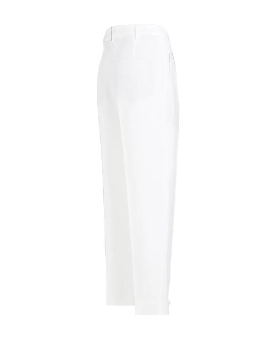 High-Waist Cropped Trousers