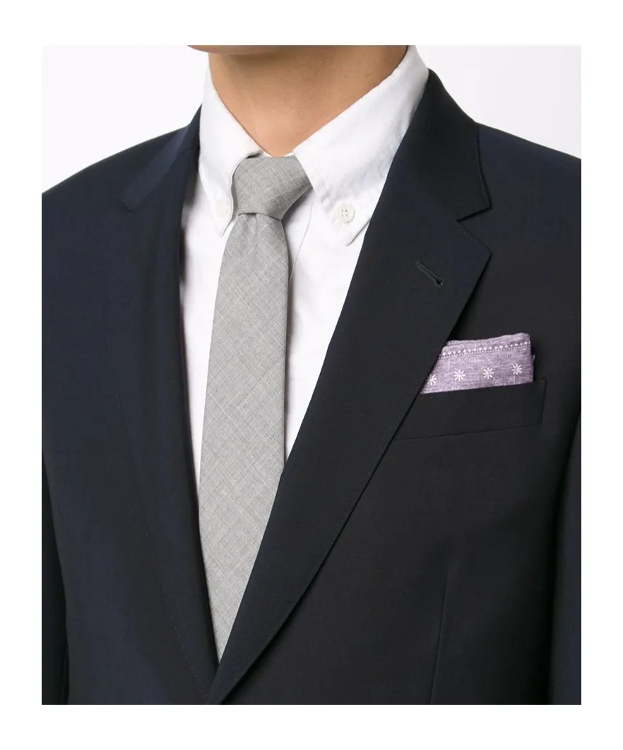 Textured Stitched Tie