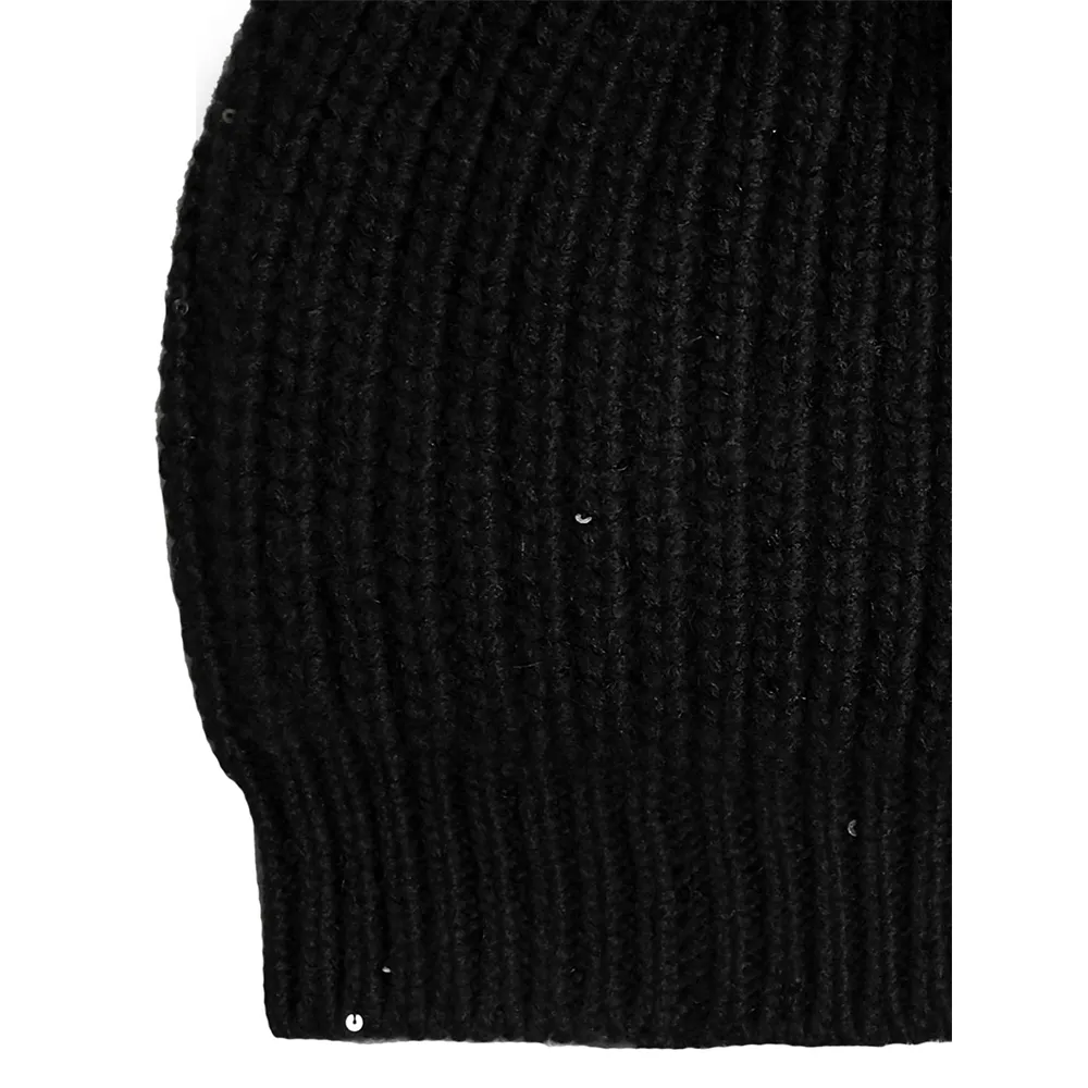 Ribbed Knit Beanie