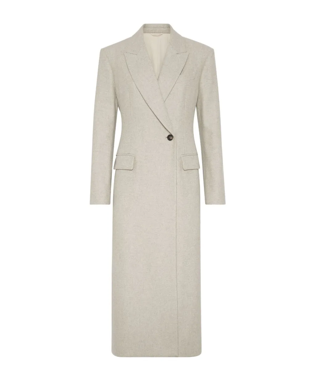 Single Breasted Long Coat