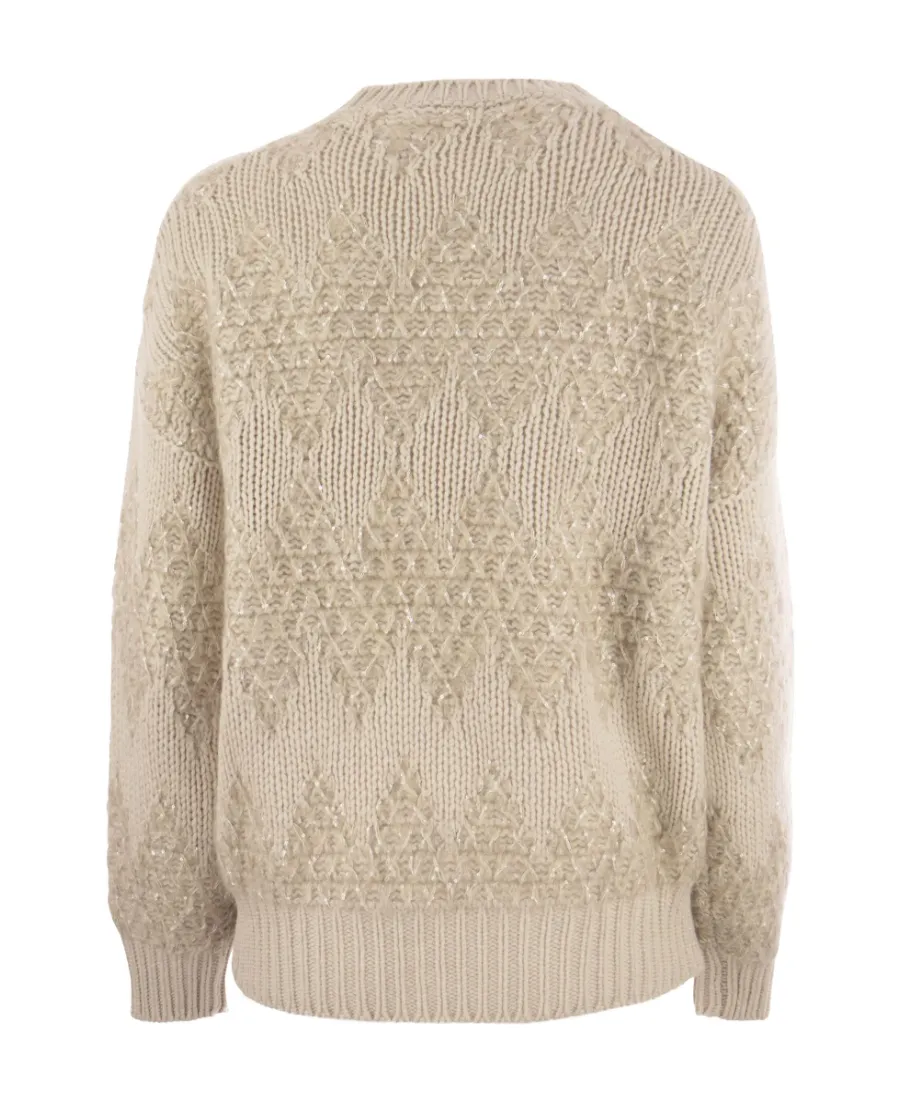 Sequin Embellished Knitted Jumper