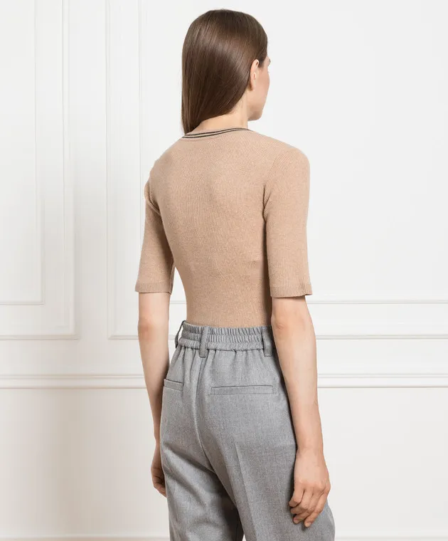 Round Neck Striped Sweater