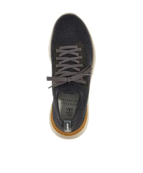 Knitted Low-Top Sneakers