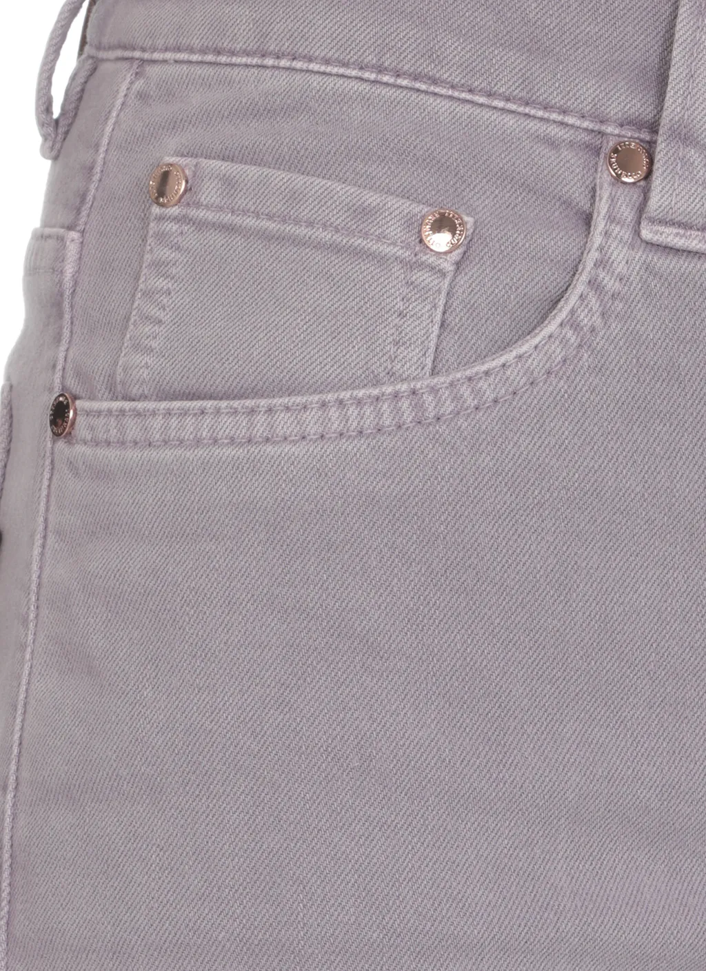 Pressed-Crease Loose-Fit Jeans
