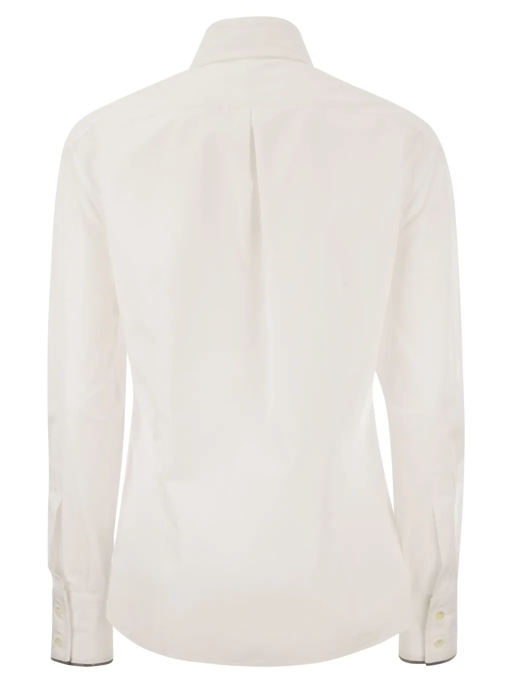 Long-Sleeved Button-Up Shirt