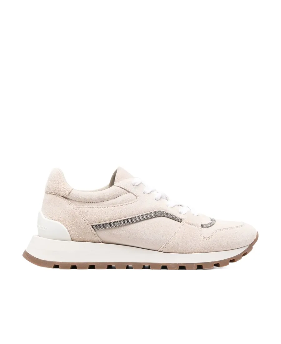 Low-Top Lace-Up Sneakers