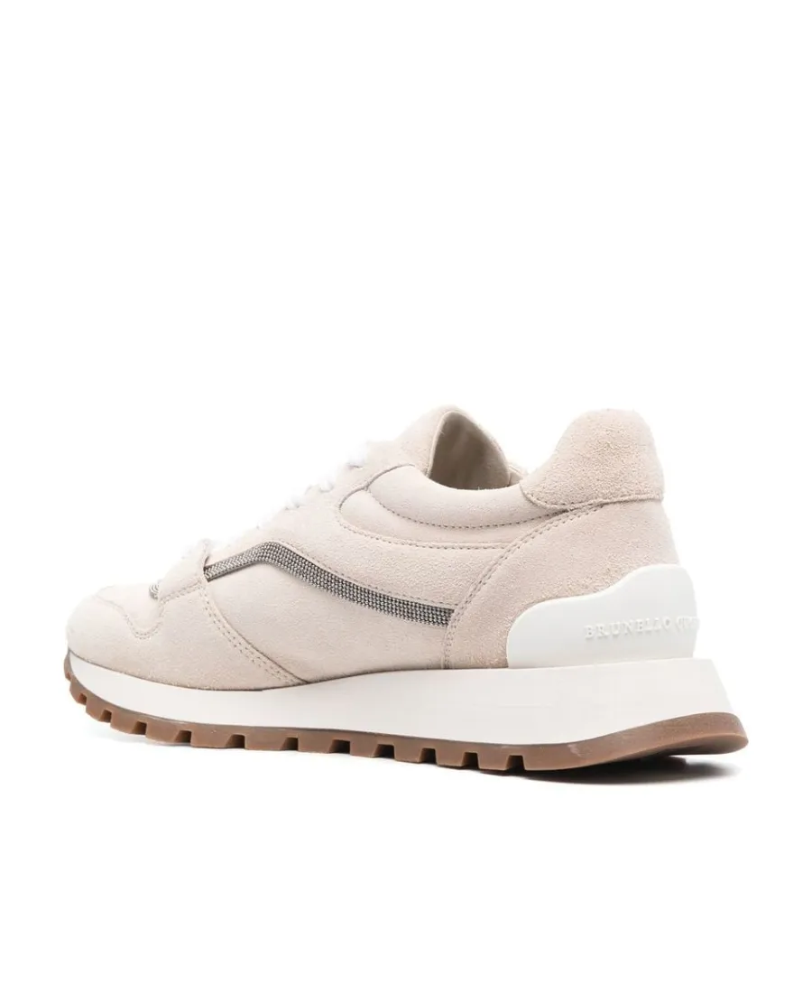 Low-Top Lace-Up Sneakers