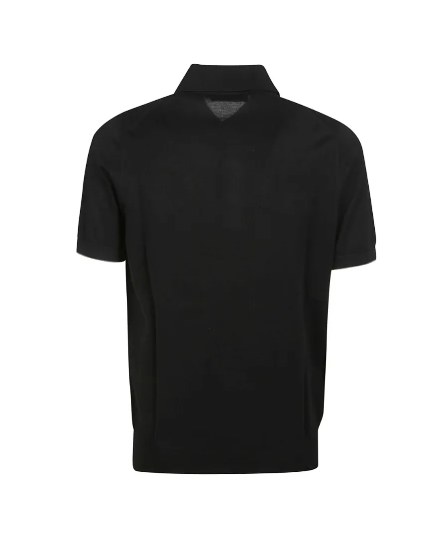 Knitted Polo Shirt