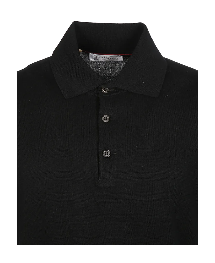 Knitted Polo Shirt