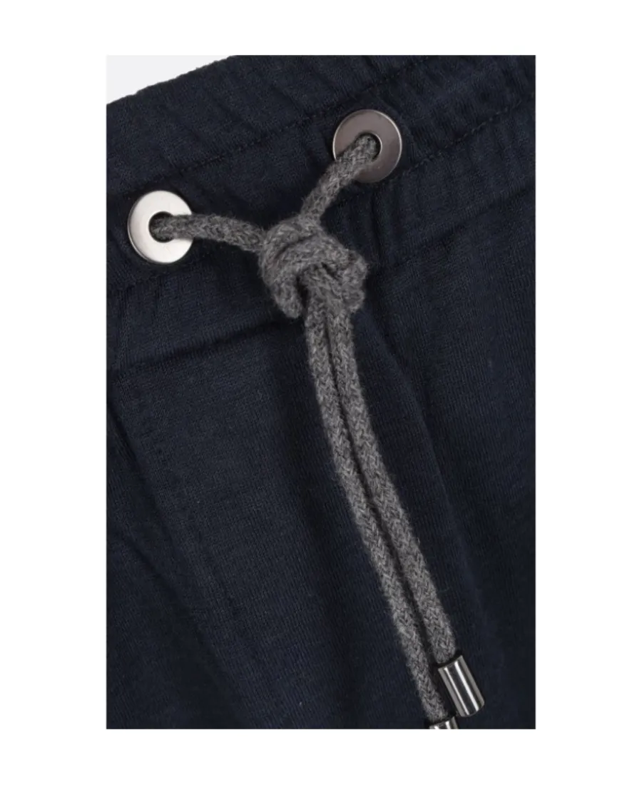 Drawstring Tapered Sweatpants