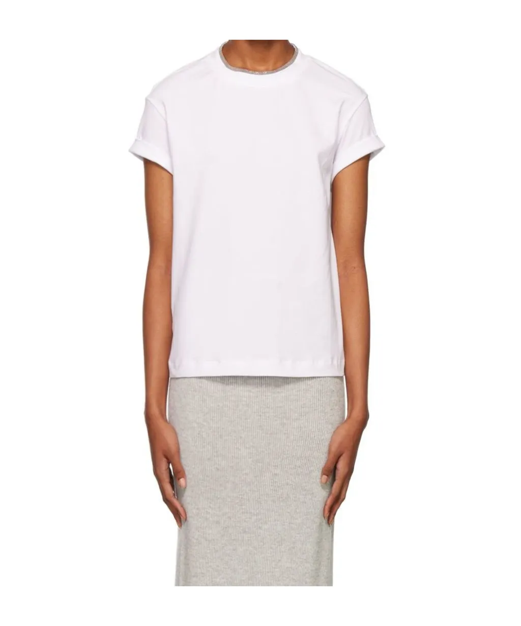 Embellished Crewneck T-Shirt