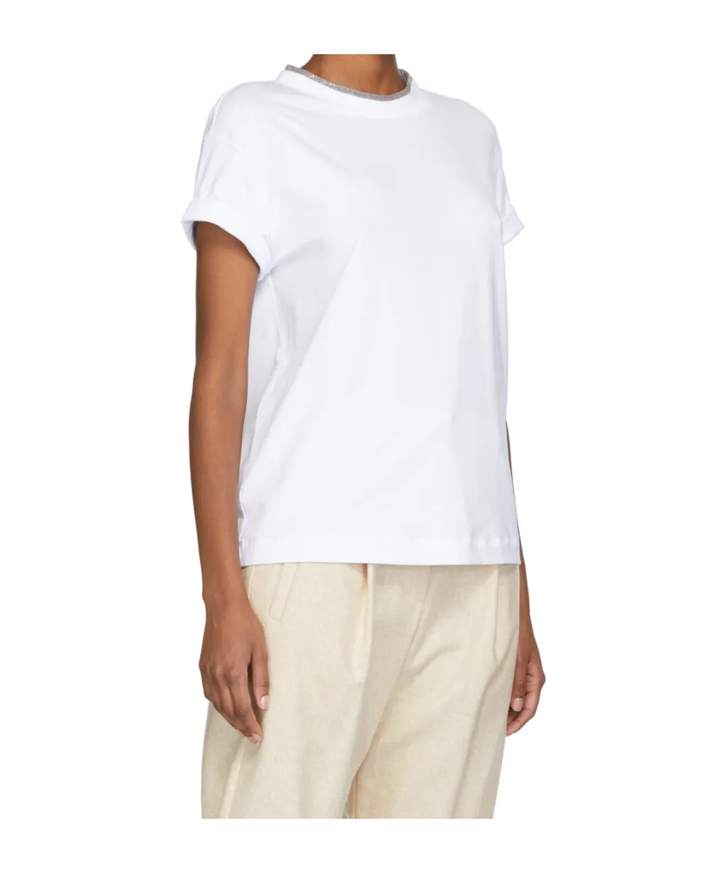 Embellished Crewneck T-Shirt