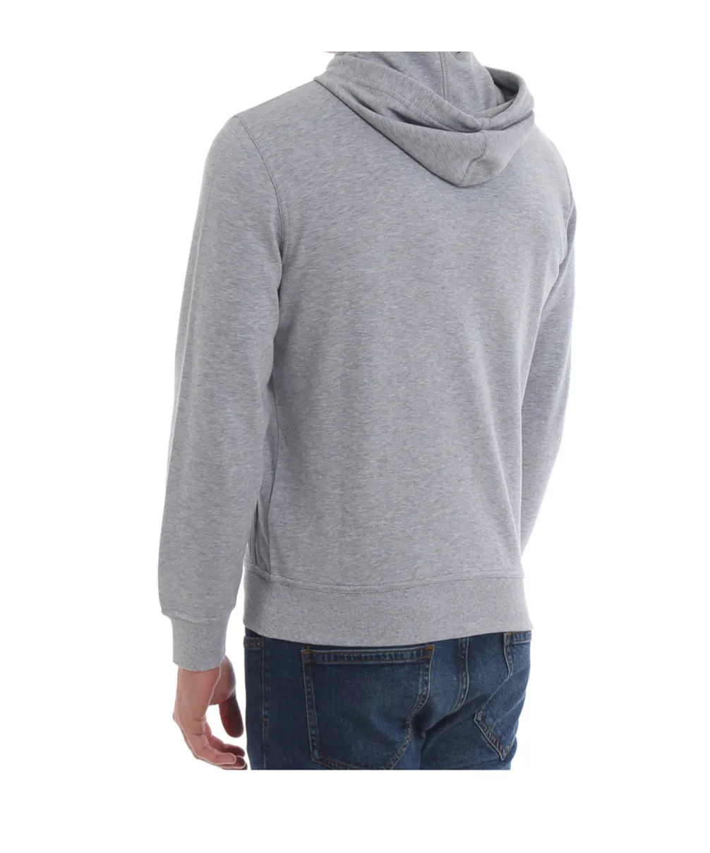 Zipped Drawstring Hoodie