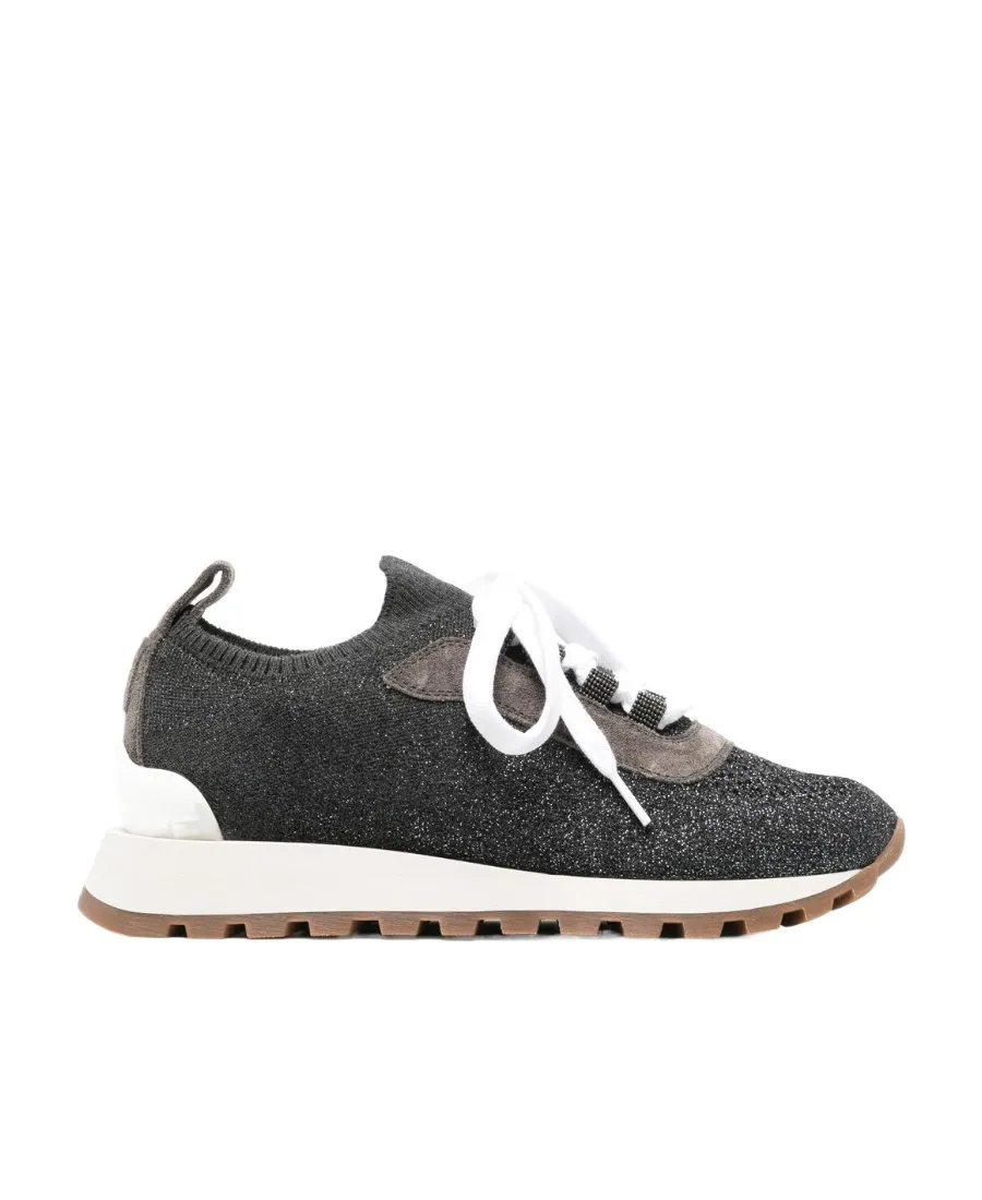 Low-Top Lace-Up Sneakers