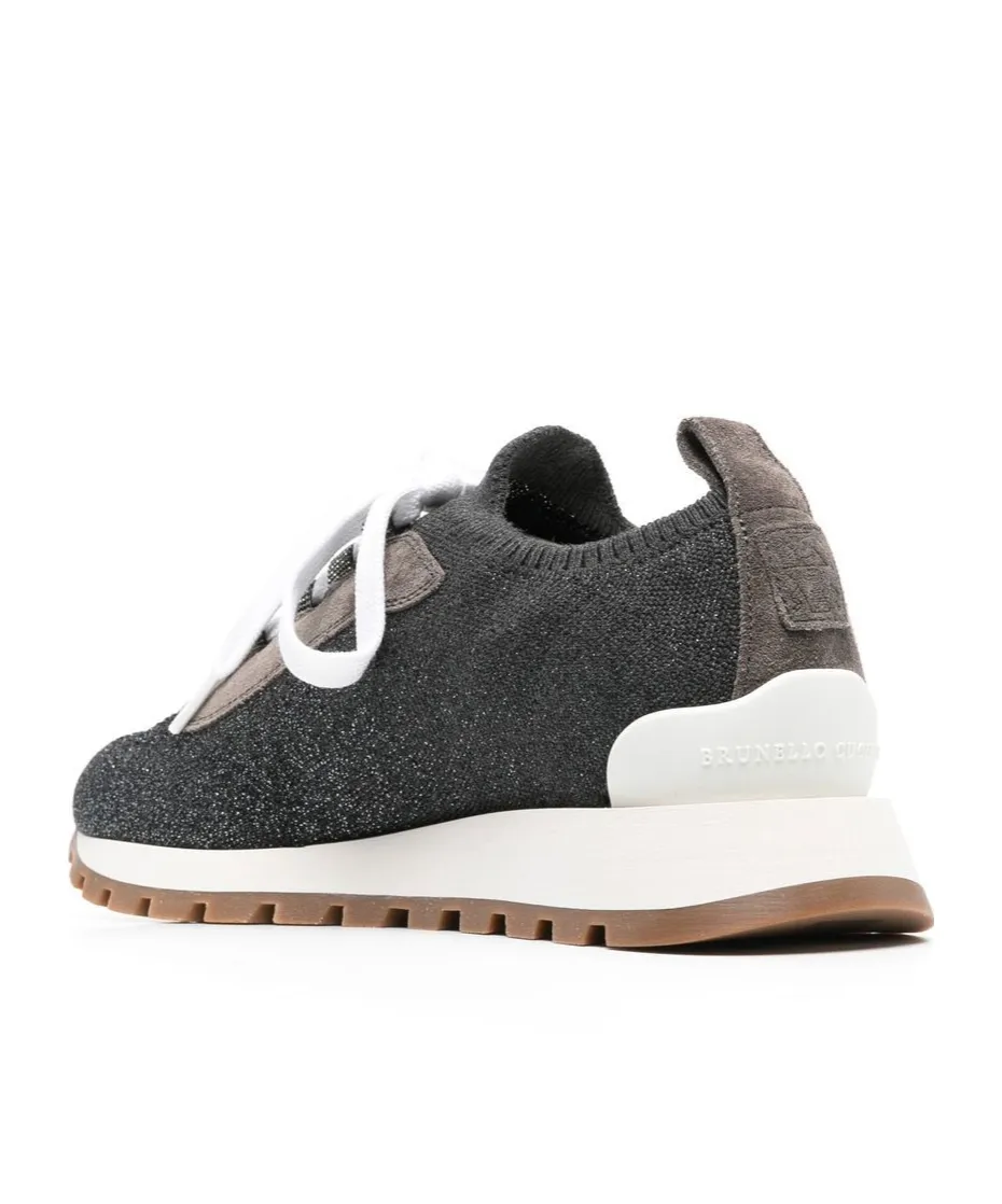 Low-Top Lace-Up Sneakers