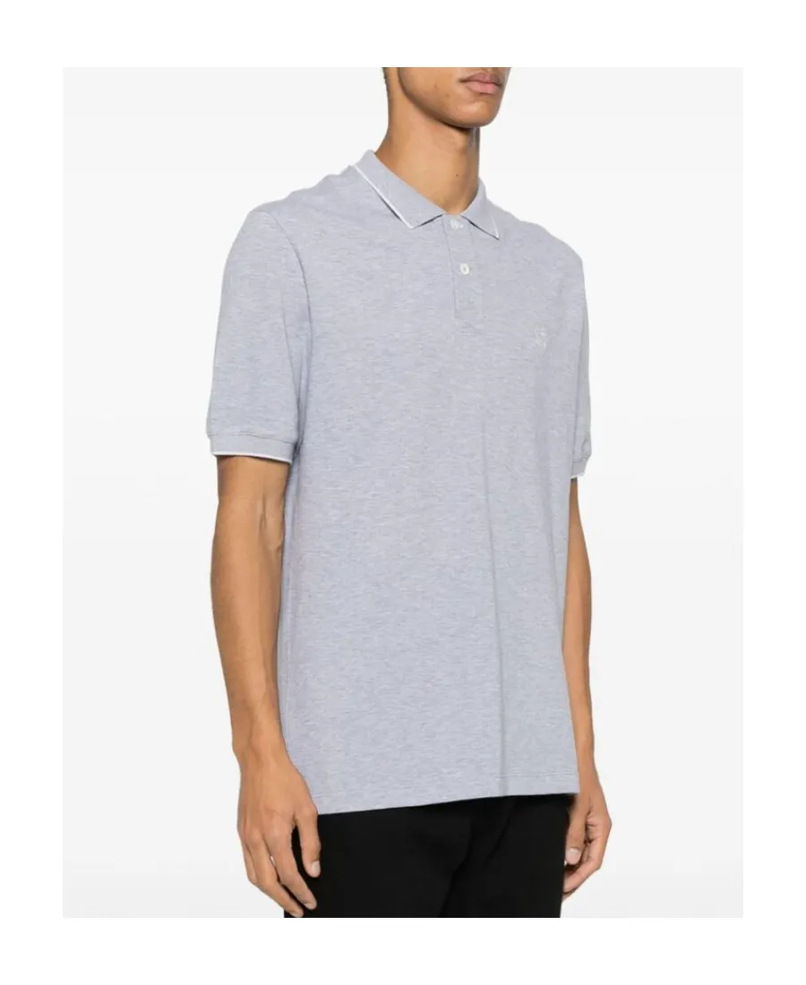 Logo-Embroidered Short-Sleeved Polo Shirt