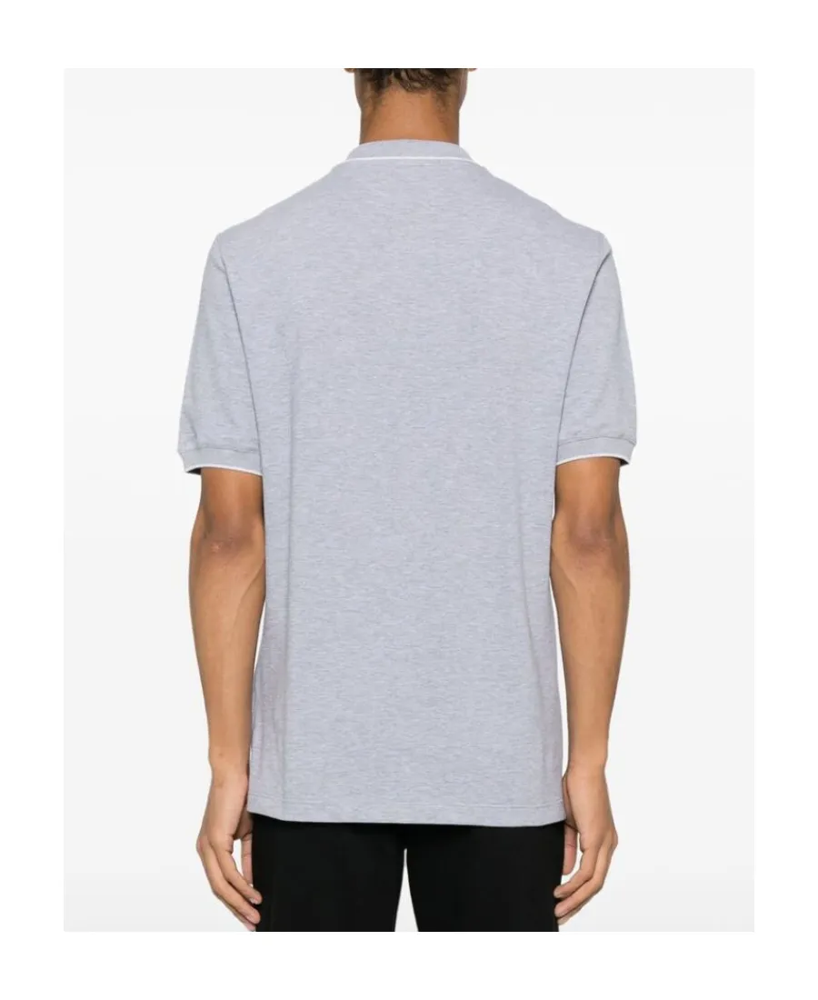 Logo-Embroidered Short-Sleeved Polo Shirt