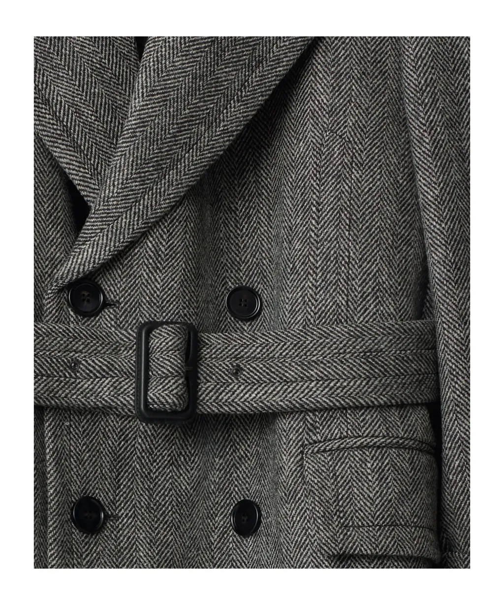 Double-Breasted Trench Coat
